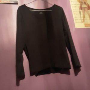 Athletic Black long sleeve shirt